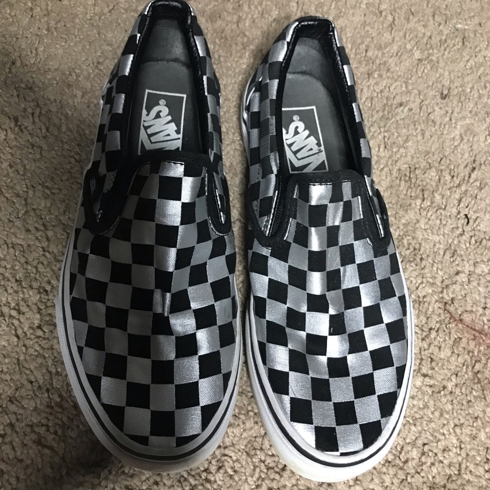checkerboard vans